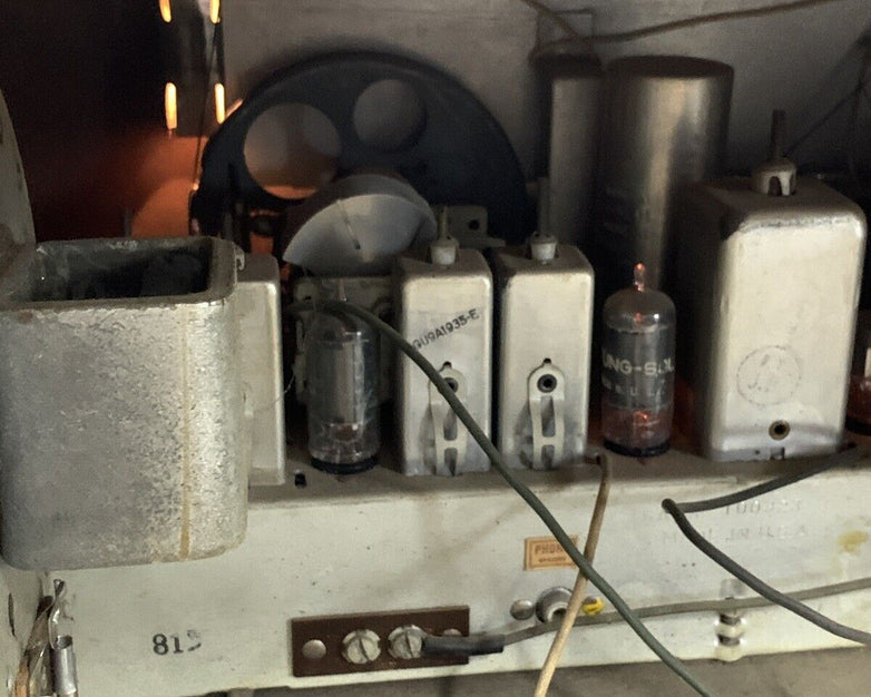 Montgomery Ward 62J-57 Super Sensitive Airline Radio Powers No Output Cut Cord