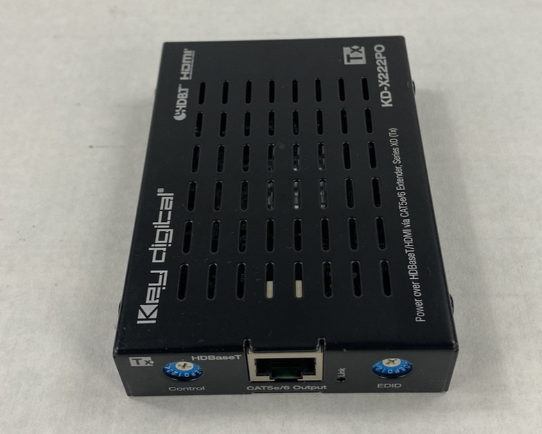 Key Digital KD-X222PO Tx Video Extender Power Tested Lot of 2