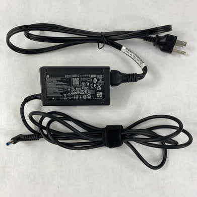 HP TPN-AA06 65W 19.5V 3.33A 4.5mm Laptop AC Adapter w/ Power Cord - Lot of 6