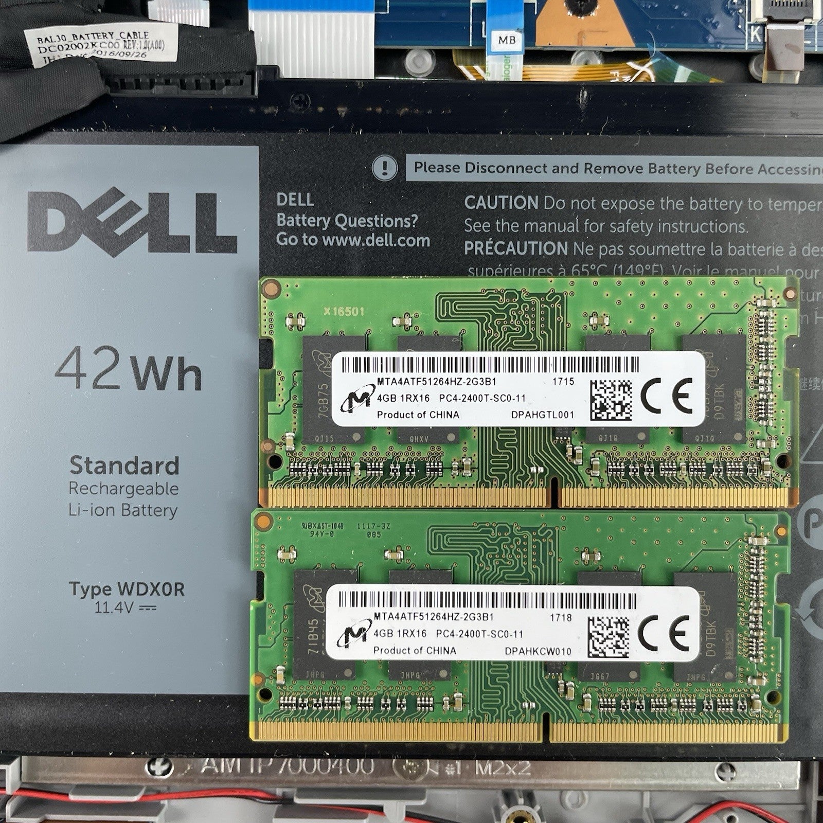 Dell Inspiron 5767 17.3" i5-7200U 2.50 GHz 8 GB RAM No SSD/OS/AC - BIOS20