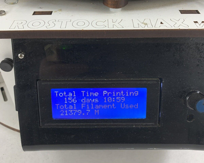 Rostock Max V2 ONYX-HB Desktop 3D Printer Power Tested