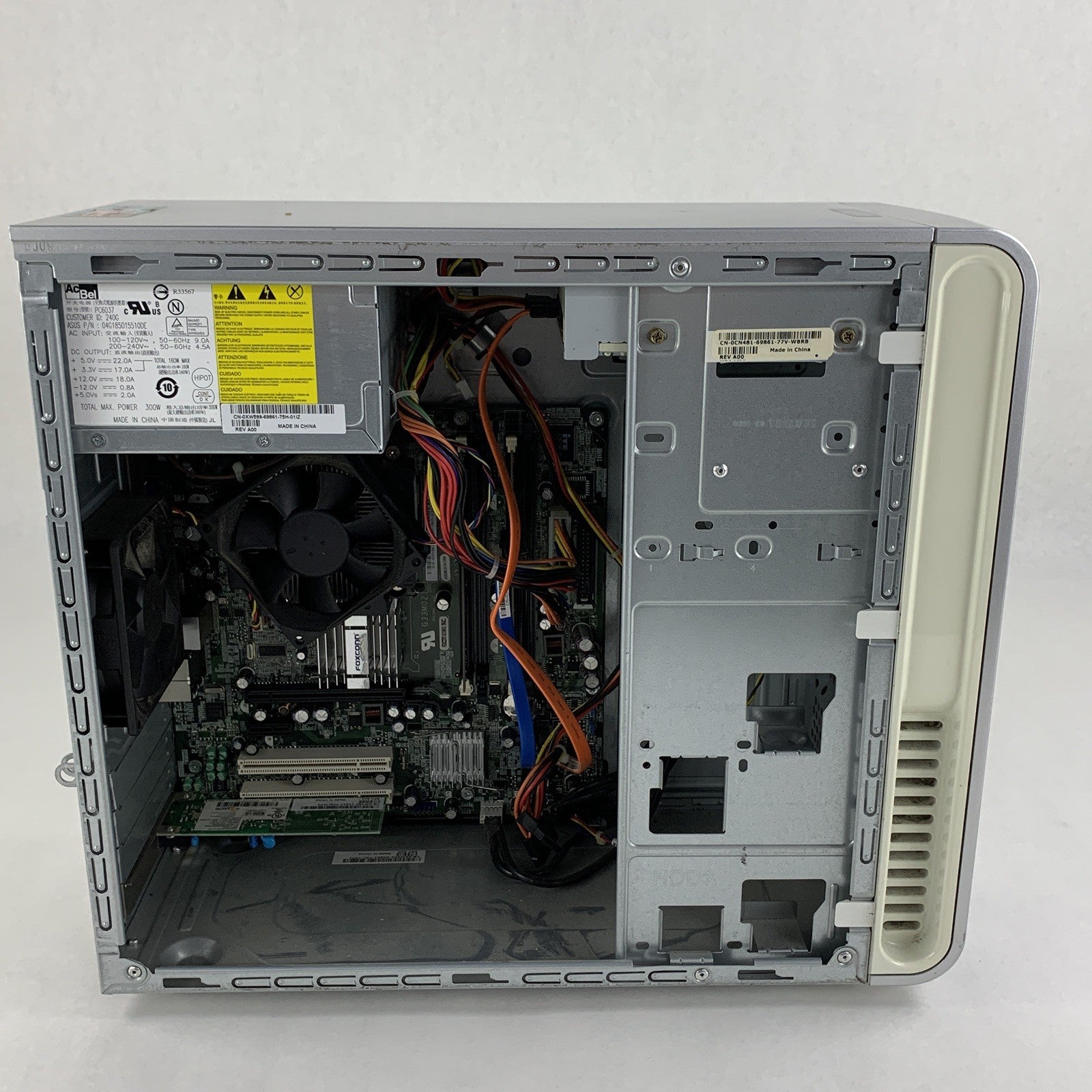 Dell Inspiron 530 MT Desktop Celeron 420 1.6 GHz 1 GB RAM No HDD No OS