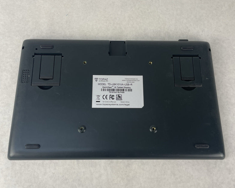 Topaz TD-LBK101VA-USB-R GemView 10" Tablet Display Signature Terminal For Parts