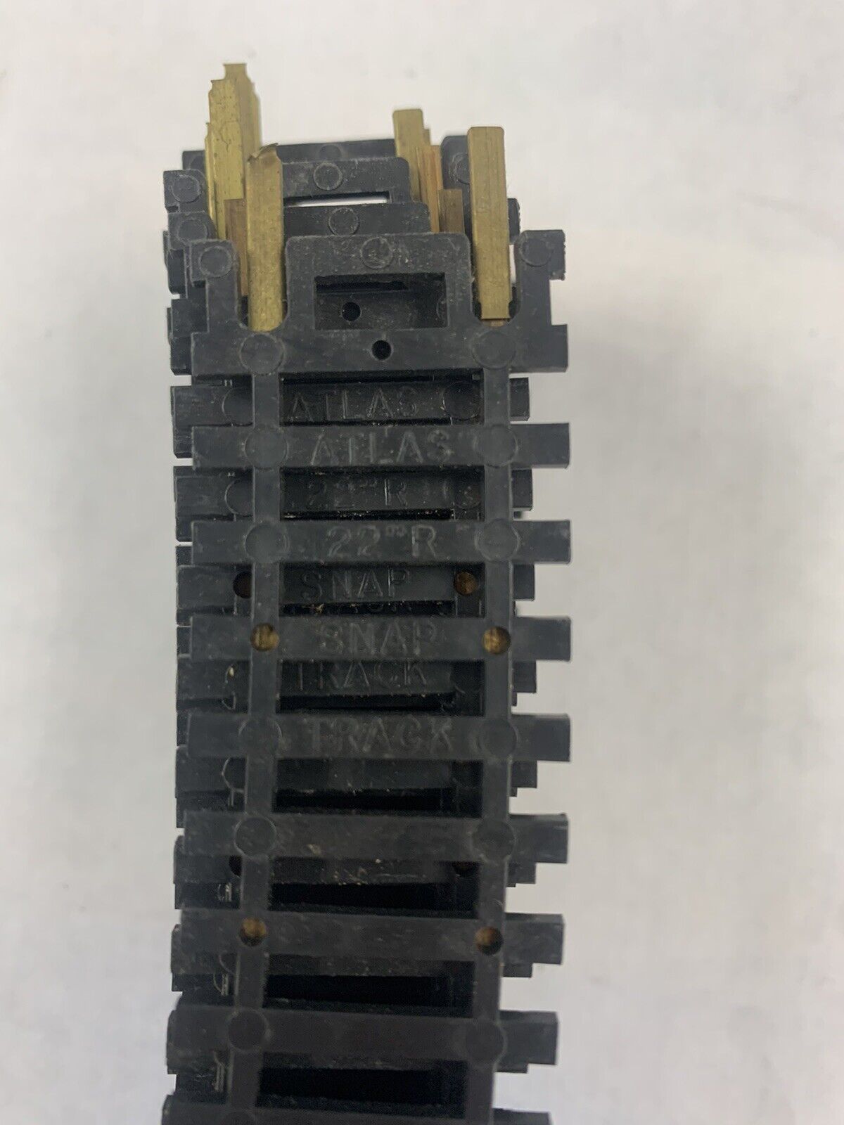 Mixed Lot of 65 HO Scale Atlas 3" 6" 9" 18" 22" Brass Snap Track Pieces