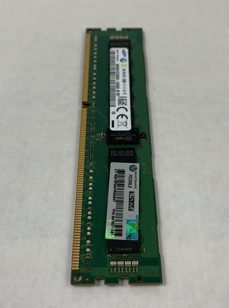 8GB Samsung 1Rx4 PC3-12800R-11-11-C2-P2 RAM (Lot of 5)