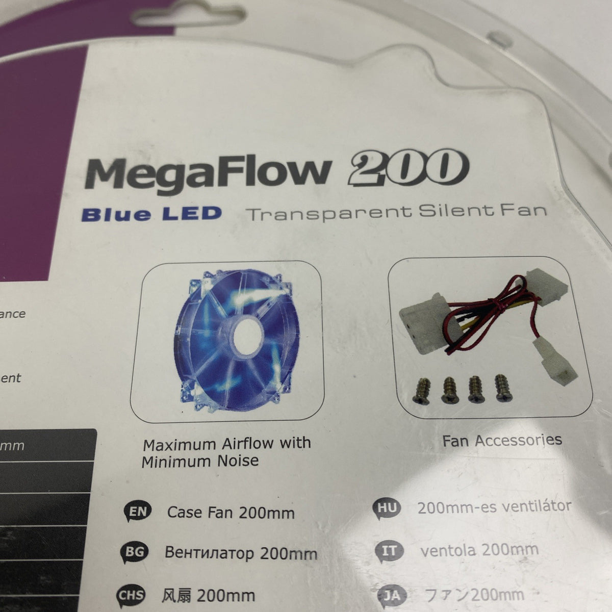 Cool Master R4-LUS-07AB-GP MegaFlow 200 Blue LED - Lot of 27