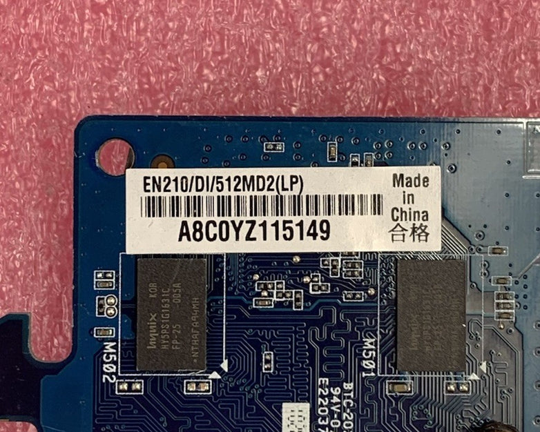 ASUS Nvidia Geforce 210 EN210/DI/512MD2(LP) 512MB Video Graphics Card