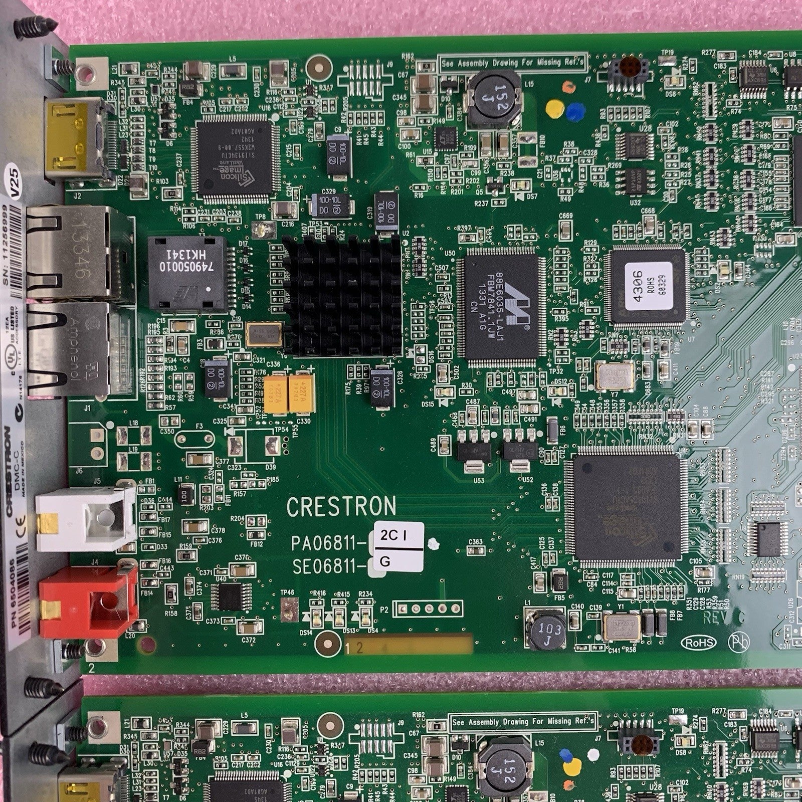 Crestron DMC-C 6504086 DigitalMedia Switcher HDMI Digital Input Card Lot of 2x5