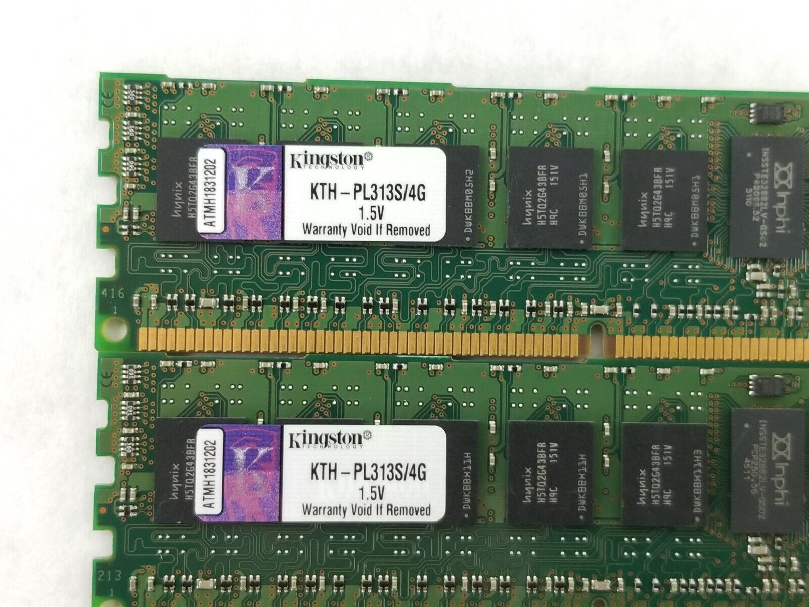 64GB Kit (16x 4GB) Kingston PL313S/4G PC3-10600R Server Memeory RAM