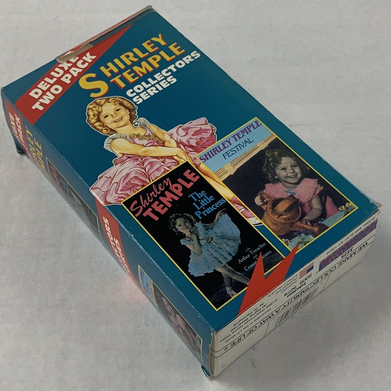Vintage Shirley Temple In The Little Princess & Festival 2 Movie VHS Tape Set