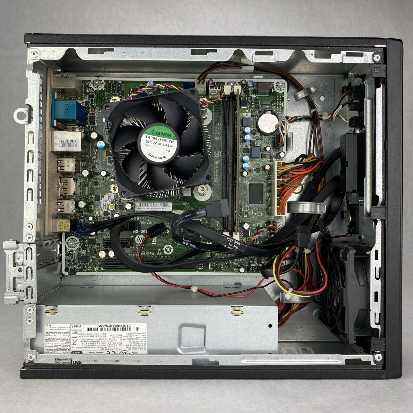 HP ProDesk 400 G2.5 SFF Intel Core i5-4590s 3.0GHz 4GB RAM DVDRW No HDD No OS