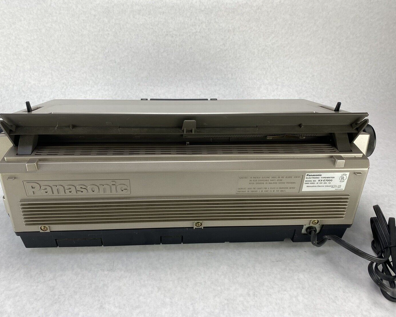 Panasonic KX-E7000 Electric Typewriter Tested