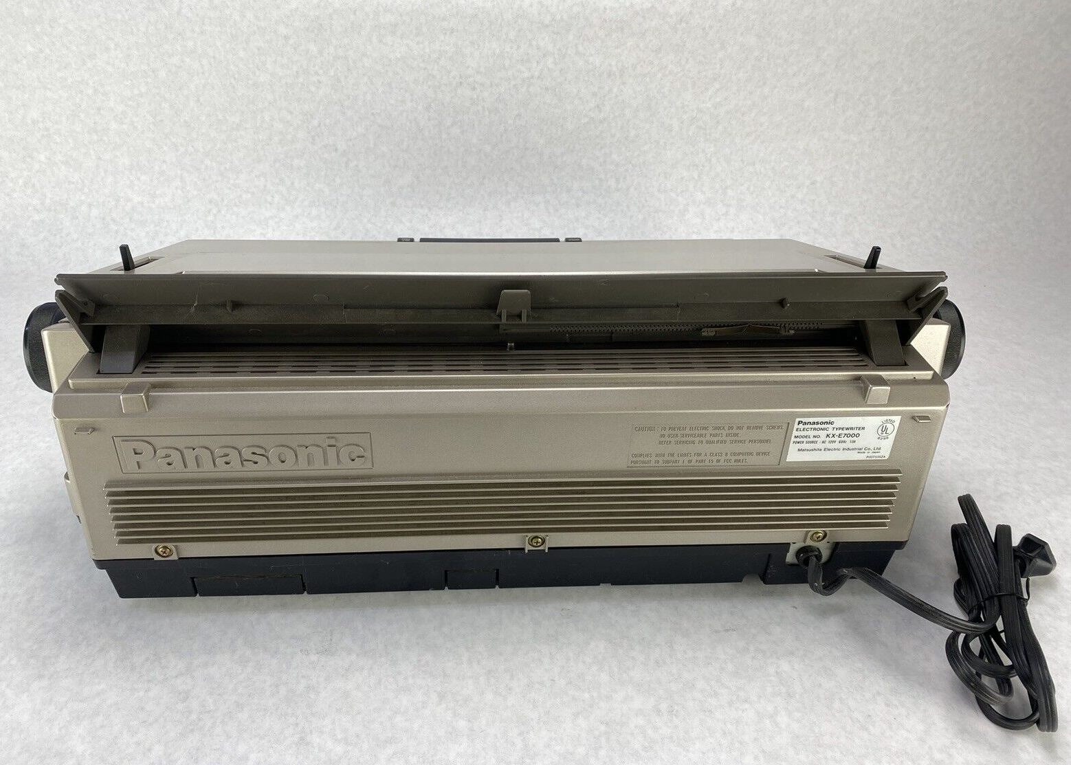Panasonic KX-E7000 Electric Typewriter Tested