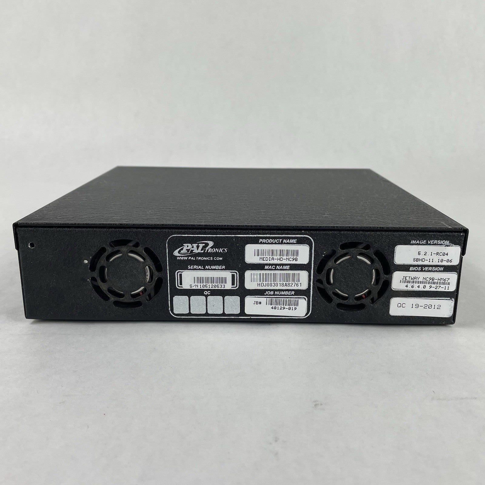 Paltronic Media-HD-NC9B SFF Intel Core i5-2520M 2.50 GHz 4 GB RAM No SSD/OS/AC7