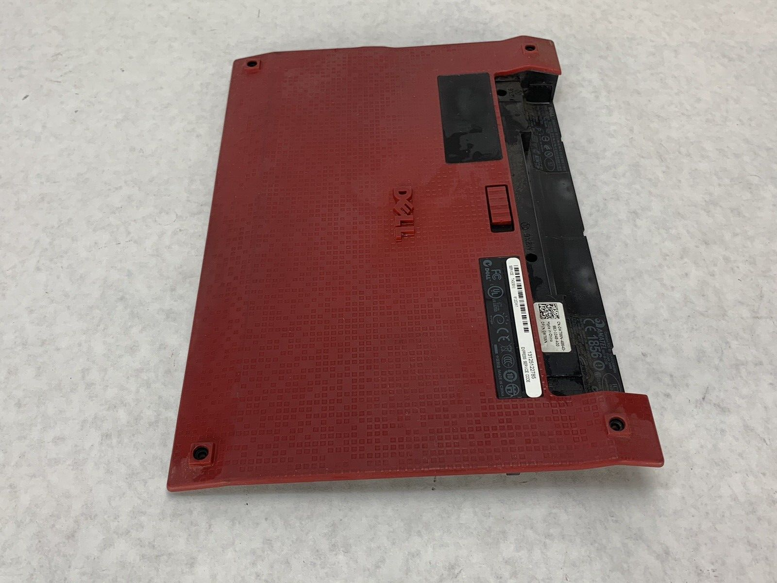 Genuine Dell Latitude 2100 Laptop Base Bottom Case R243R Red