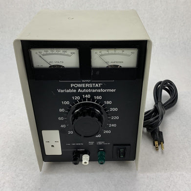 Warner Electric L2M226C Powerstat Variable Autotransformer - Tested
