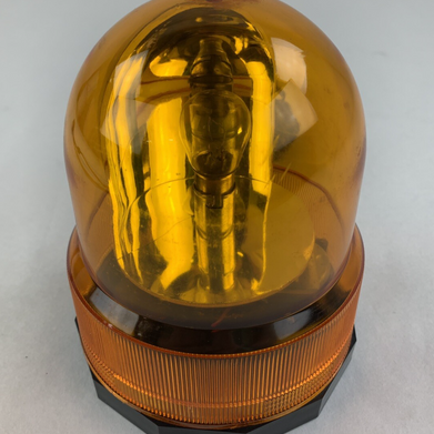 Grip 37280 Amber Economy Revolving Light Coiled Cord Plug Tested