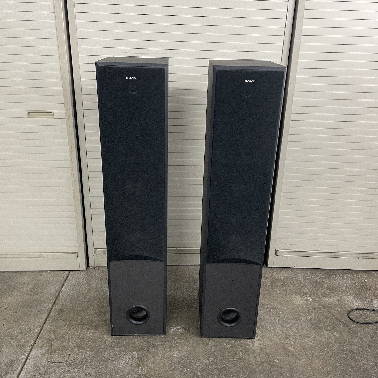 Sony SS-MF515  Tower Speakers (Pair) Tested