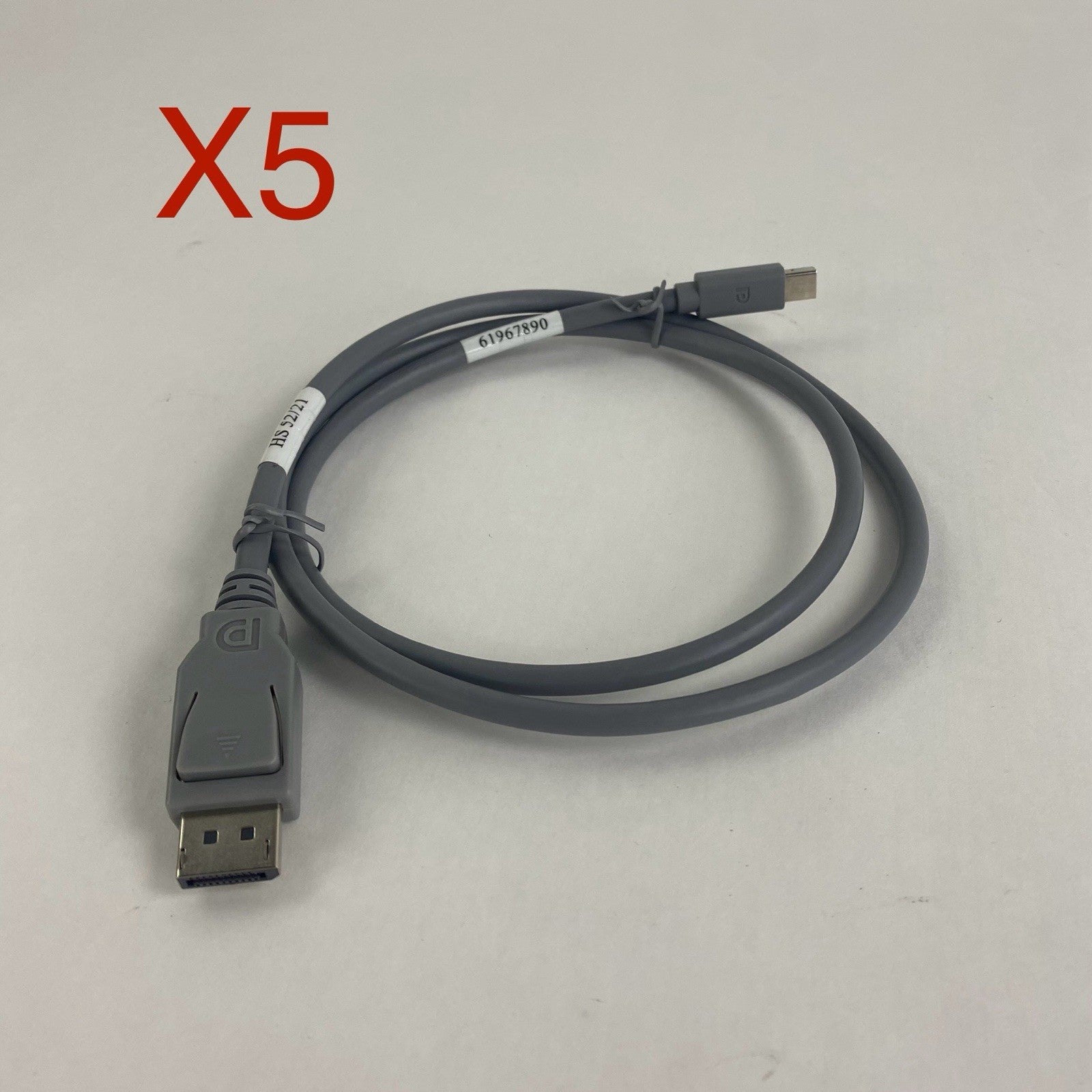 DsplayPort E101344 VW-1 Space Shuttle-C 3' Cable Lot of 50