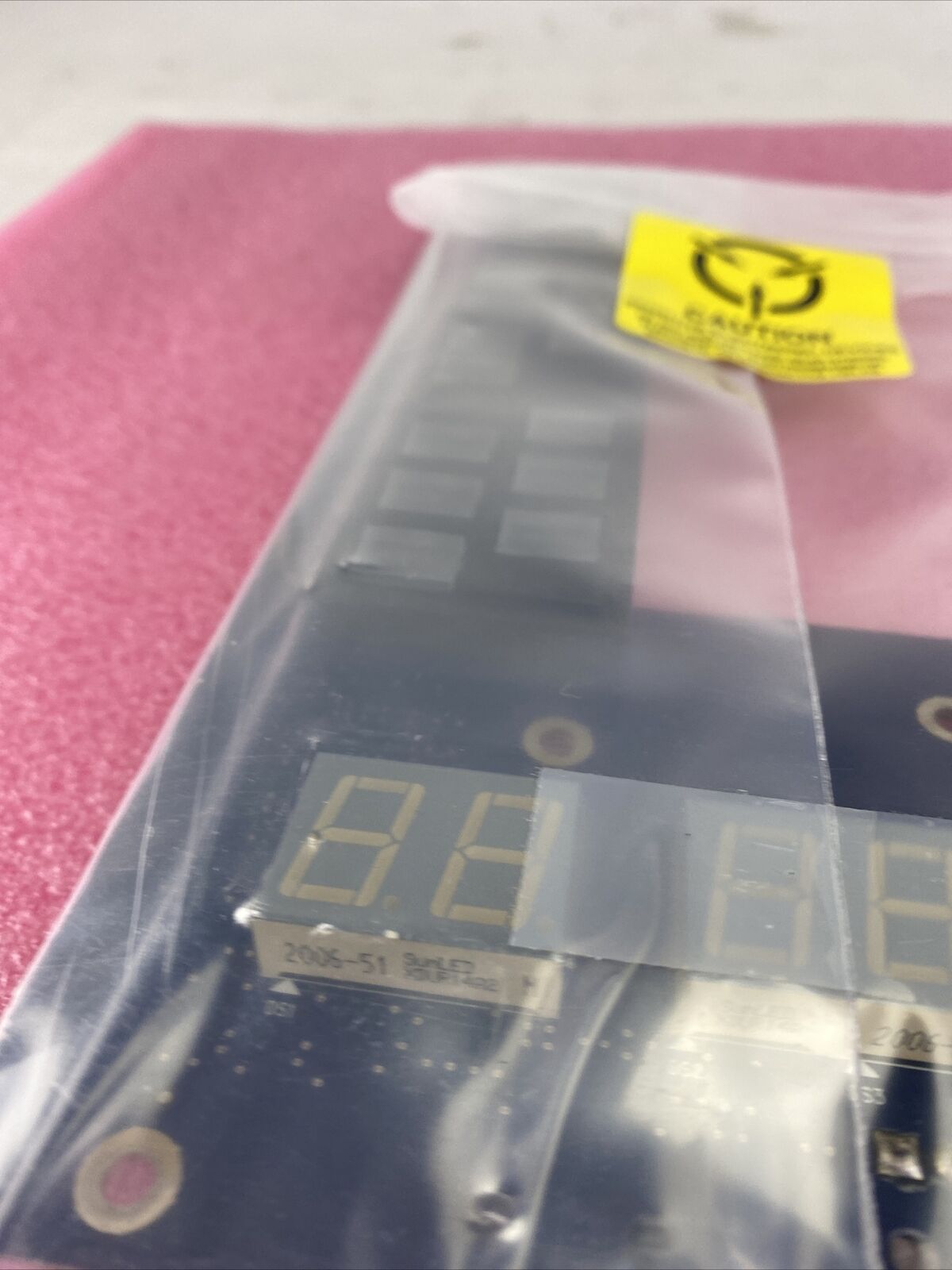 WMS 6779-018026-01-00 BB1 20 Line 5 Digit 7 sec Display Board A0180260100$$R04SG