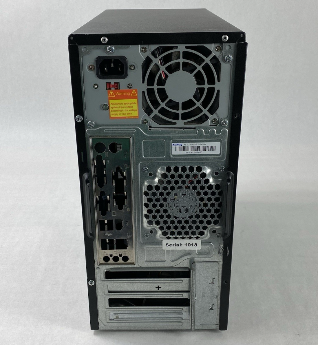ASUS Desktop Barebone MicroATX Computer Case with 300W Power Supply