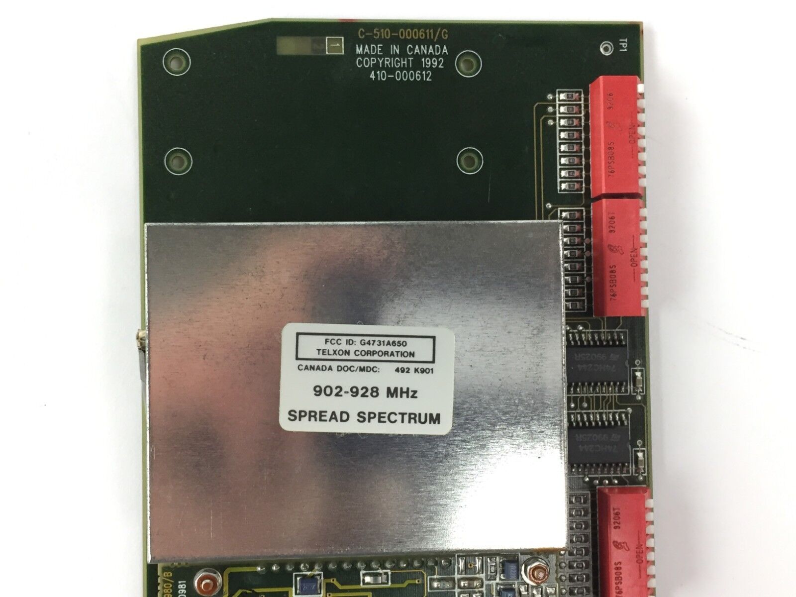 Telxon Dataspan Network Interface Card 8-Bit ISA Dataspan 2411