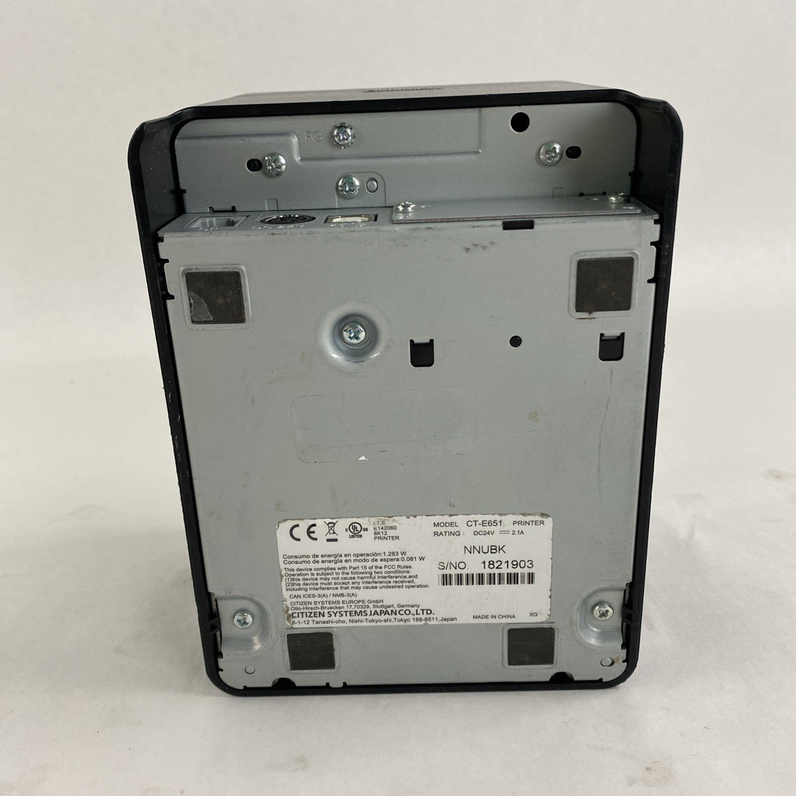 Citizen CT-E651 Thermal Printer Tested No Cords 3038956 Page Count5