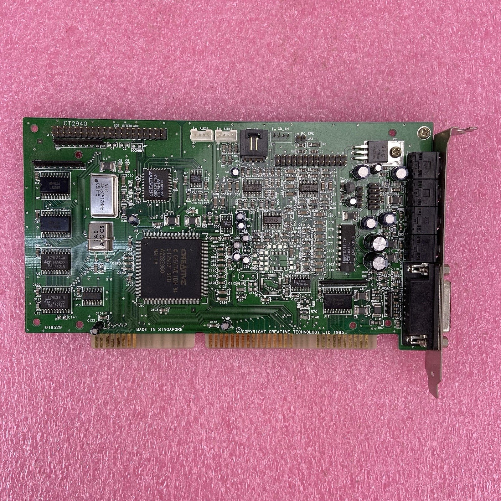 Creative Labs CT2940 Sound Blaster 16 CT2502-SDQ ISA Audio Card5