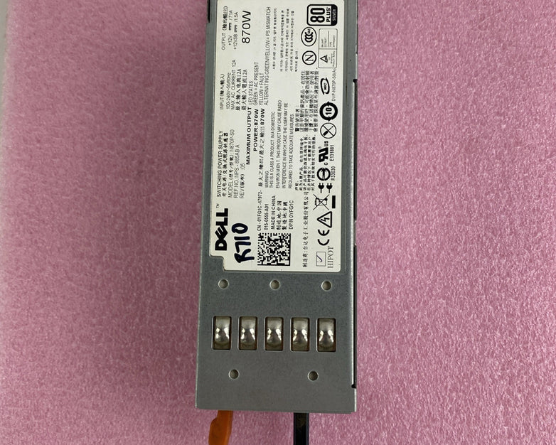 Dell N870P-S0 Switching Power Supply NPS-885AB A Power Tested Lot of 2