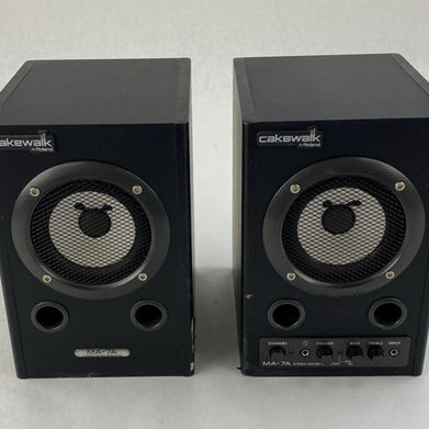 Cakewalk by Roland MA-7A Stereo Micro Monitor Speakers Untested