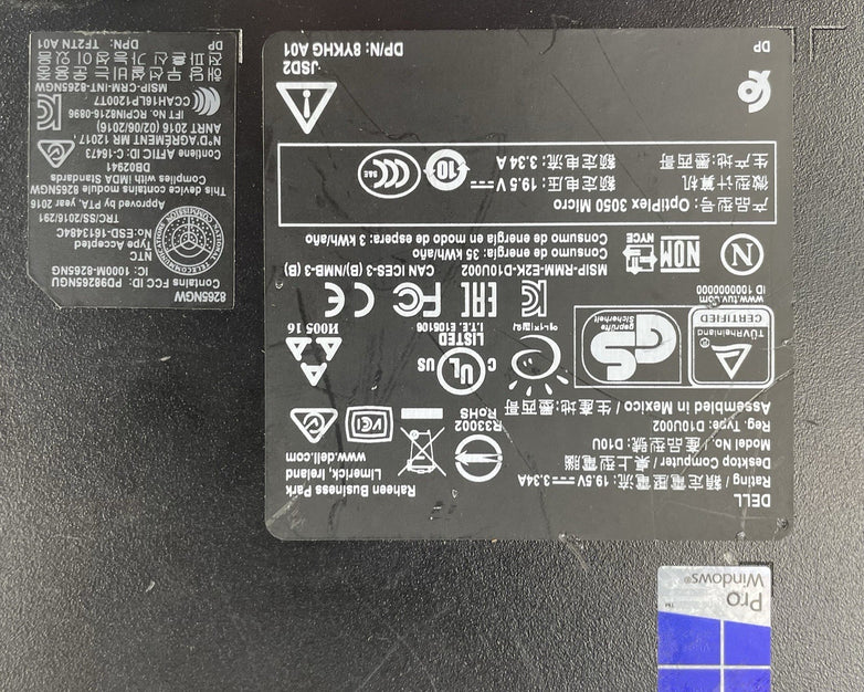 Dell Optiplex 3050 Micro i5-6500T 2.50 GHz 8 GB RAM No SSD/OS