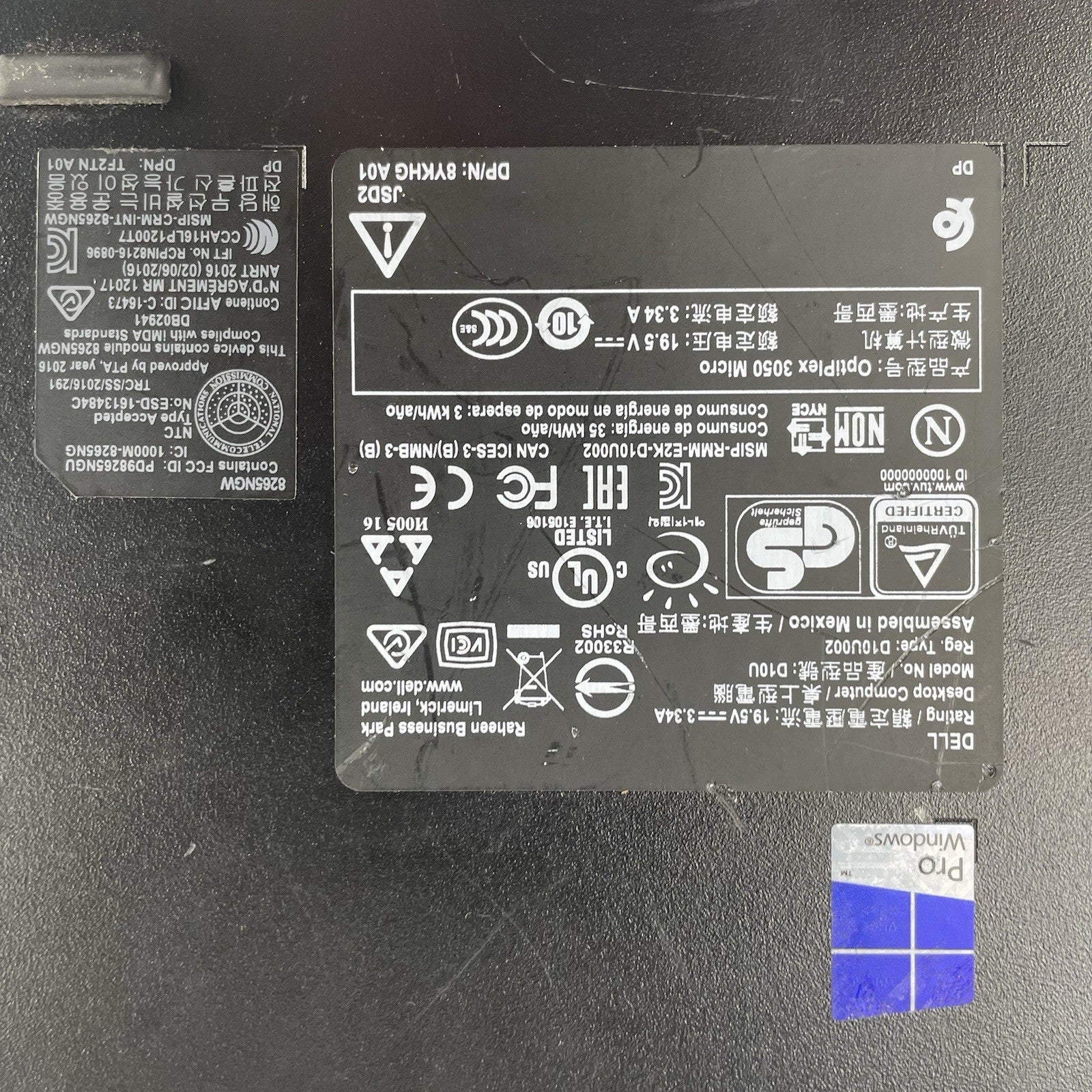 Dell Optiplex 3050 Micro i5-6500T 2.50 GHz 8 GB RAM No SSD/OS13