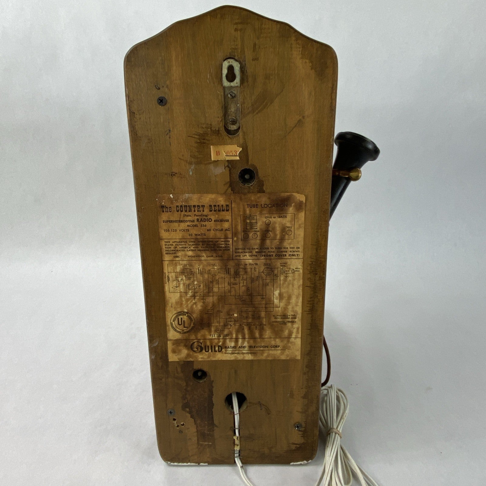 The Country Belle Superheterodyne 556 - Not Tested3