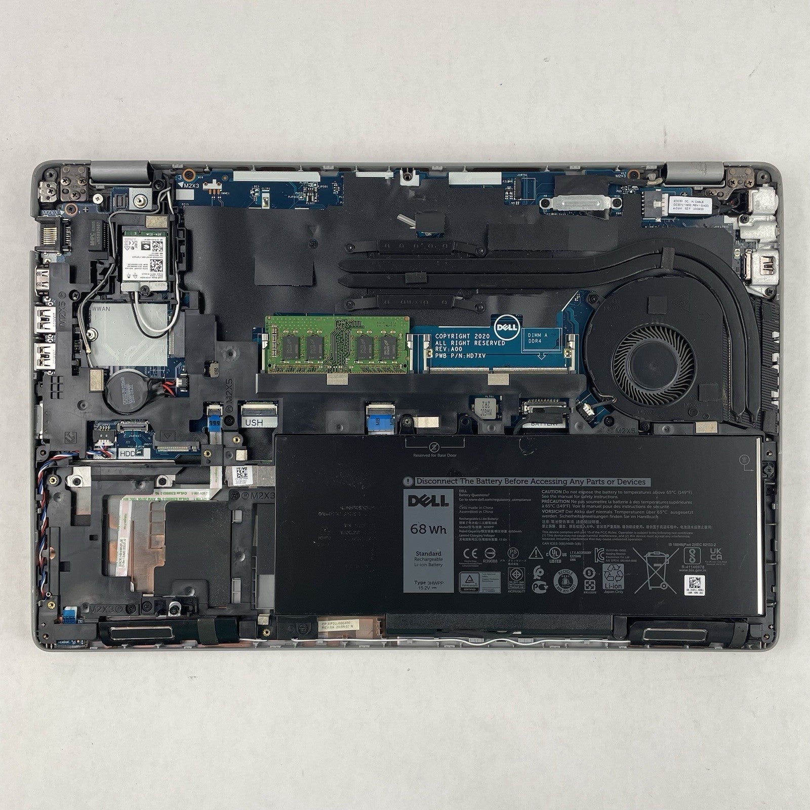 Dell Latitude 5510 15.6" i5-10210U 1.60 GHz 8 GB RAM No SSD/OS/AC - READ14