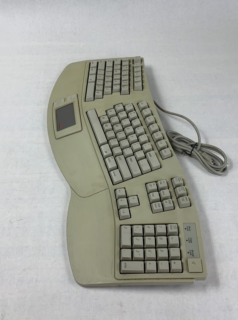 Mac Extend Ergonomic Mechanical Keyboard Glidepoint Trackpad EKB-905TP
