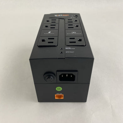 Watt Box WB-OVRC-UPS-350-6 No Battery 6 Outlet Power Tested