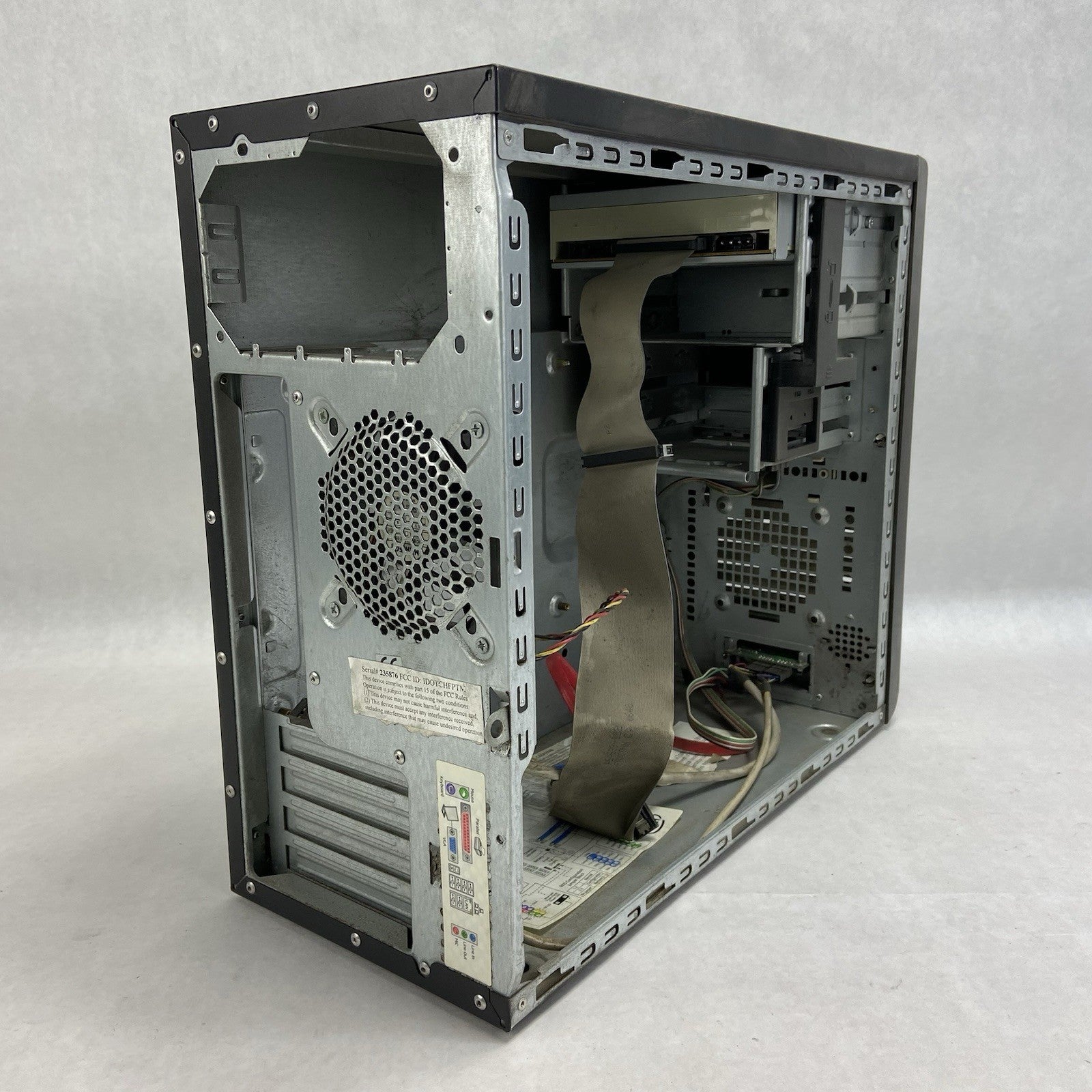FoxConn TS001-V-D350A Mini Tower Bare Bones Case No PSU9