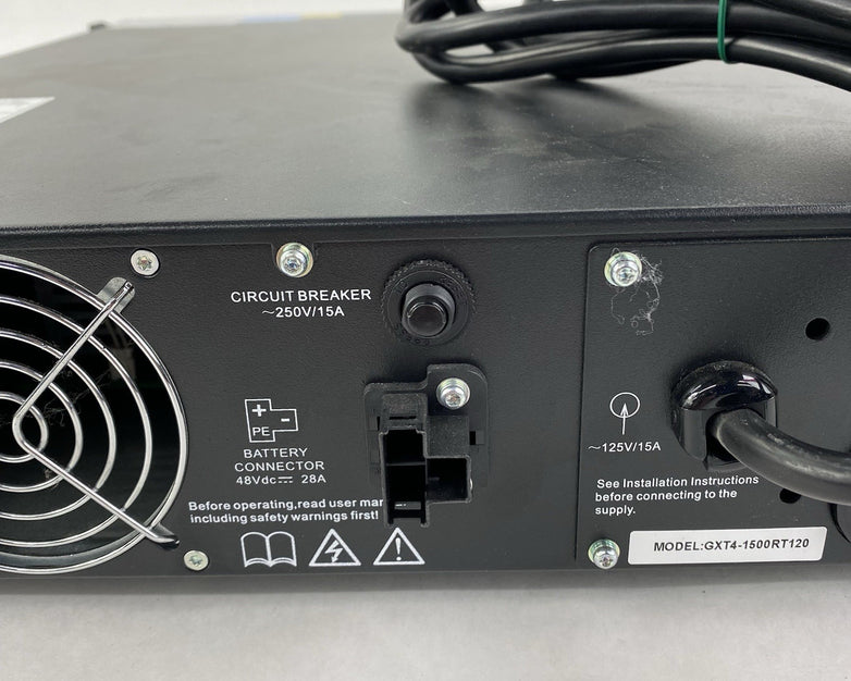Vertiv Liebert GXT4-1500RT120 Battery Backups UPS Tested No Batteries - READ