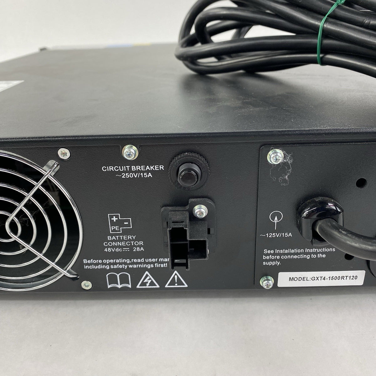 Vertiv Liebert GXT4-1500RT120 Battery Backups UPS Tested No Batteries - READ10
