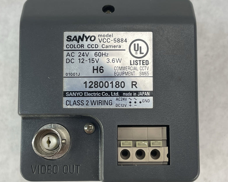 Sanyo VCC-5884 Color CCD Security Camera Lot of 10