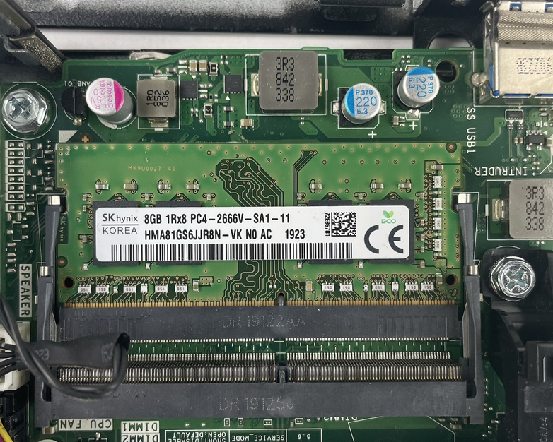 Dell Optiplex 3060 Micro i3-8100T 3.10 GHz 8 GB RAM W/AC No SSD/OS/Antenna
