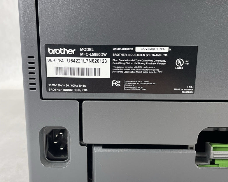 Brother MFC-L5850DW Monochrome Laser All-In-One Printer For Parts