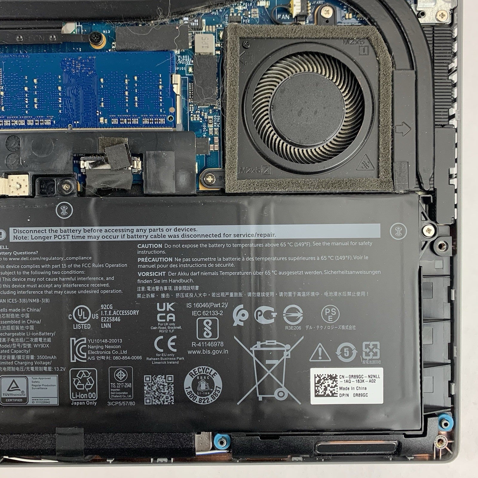 Dell Latitude 5420 14" Laptop i7-1165G7 2.8 GHz 8 GB Ram No OS/SSD/AC Bezel Peel13