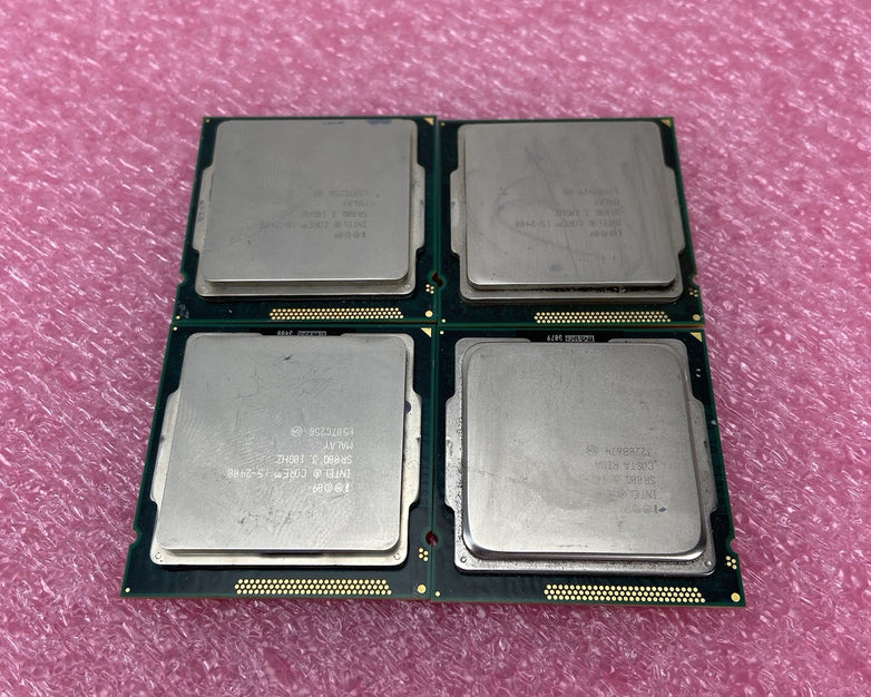 Lot of 4 Intel Core i5-2400 SR00Q 3.1GHz Desktop CPU