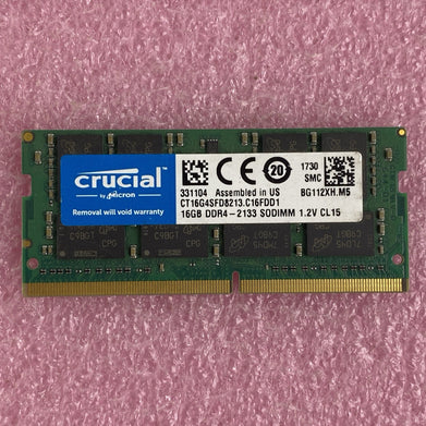 Crucial CT16G4SFD824A.C16FDD1 16 GB 1x16GB RAM DDR4-2133 Laptop Memory Ram