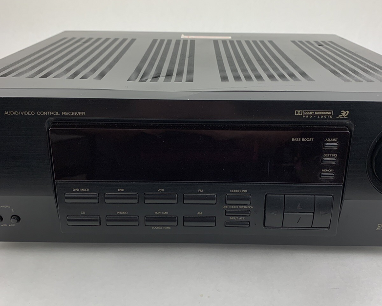 JVC  RX-558V Audio Receiver Black Tested Vintage No Remote