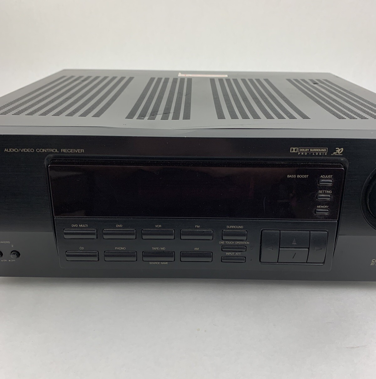 JVC  RX-558V Audio Receiver Black Tested Vintage No Remote