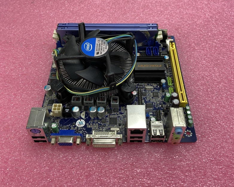 Foxconn H61S Motherboard Intel Core i3-3220 3.3GHz 4GB RAM w/IO
