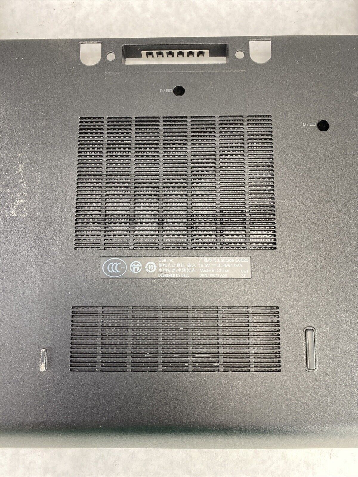 Dell 0V45CW Latitude E6520 Laptop Bottom Cover Black