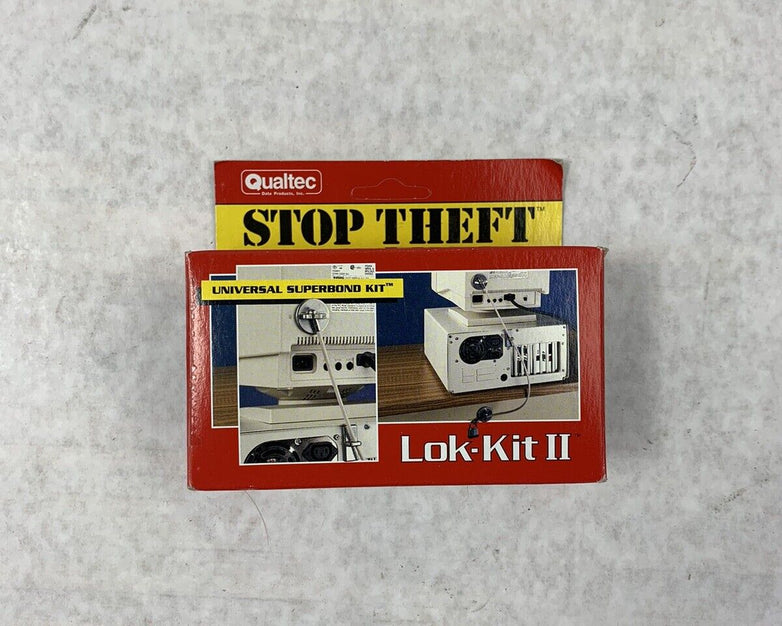 Qualtec Data Products Inc, Stop Theft, PC Security System, Lok-Kit ll-Part 06401